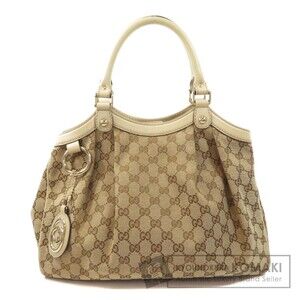 Gucci GG Sukey Tote Bag Canvas